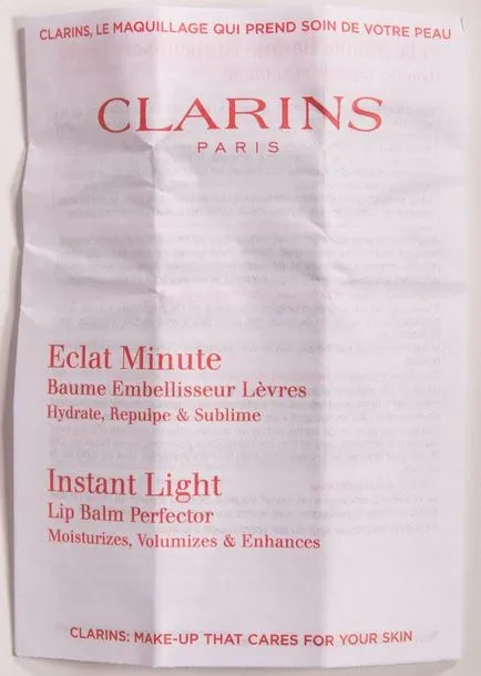 Clarinsși Balsam de buze Stick Eclat 06 minute din lemn de trandafir