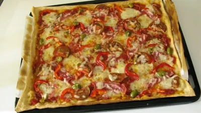 Gyors pizza sütő recept lépésről lépésre képekkel