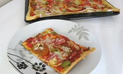 Gyors pizza sütő recept lépésről lépésre képekkel