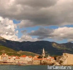 Budva ősz, tél, tavasz, nyár - évszakok és az időjárás a Budva havi, klíma, hőmérséklet