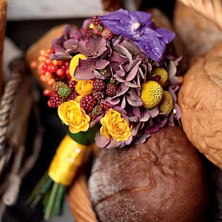 Bouquet beugró szatén szalagok kezüket mesterkurzust