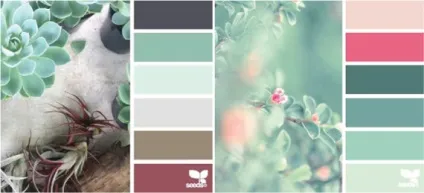 Теплий і холодний зелений колір, lookcolor (зелений) Теплий і холодний зелений колір, lookcolor