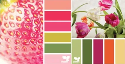Теплий і холодний зелений колір, lookcolor (зелений) Теплий і холодний зелений колір, lookcolor