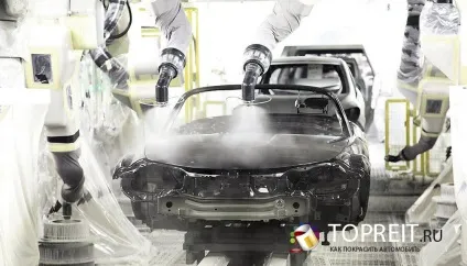 Технологія фарбування автомобіля - відео правильної фарбування (машину домашніх умовах) Технологія фарбування автомобіля - відео правильної фарбування