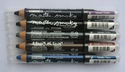 Тіні-олівці master smoky, maybelline макіяж за хвилину (master) Тіні-олівці master smoky, maybelline макіяж за хвилину