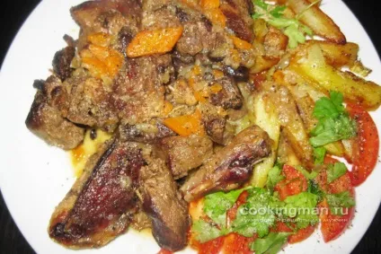 Тетерів тушкований з овочами - кулінарія для чоловіків (тетерев з овочами) Тетерів тушкований з овочами - кулінарія для чоловіків