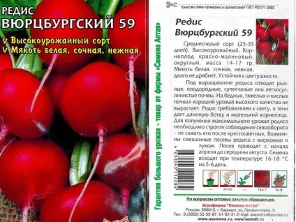 Технологія вирощування редиски в відкритому грунті відео посадки і догляду, фото кращих сортів (відкритому) Технологія вирощування редиски в відкритому грунті відео посадки і догляду, фото кращих сортів