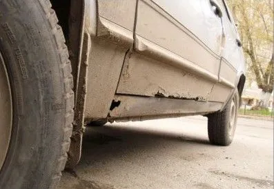 Процесът на автомобил щети - възможности за защита на повсеместна ръжда