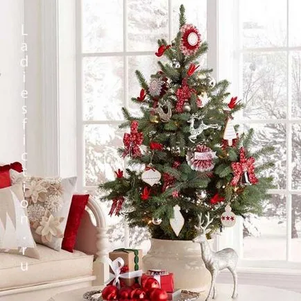 Cum de a decora un pom de Crăciun, în cazul în care nu jucării de Crăciun copac-