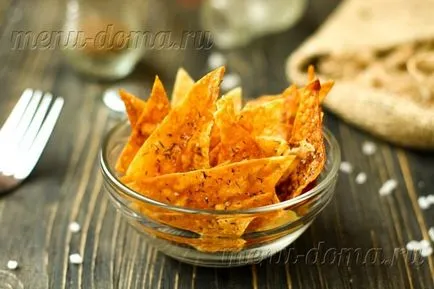 Chips Lavaș (2 rețete pentru cuptor)
