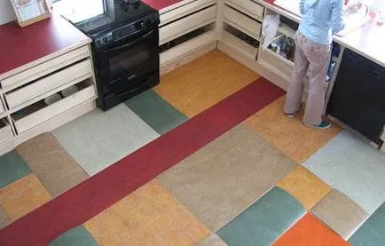 Ce se poate face din resturile de meserii linoleum, care este fabricat din linoleum, foto, video