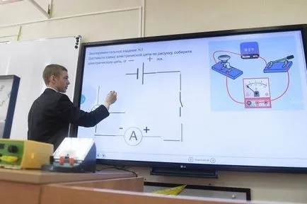 Какво е класи Е-училище ще бъдат 3D-филми и роботи, образование, общество, както и аргументите