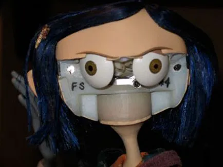 Coraline és a titkait báb animáció, flash animáció és tervezés