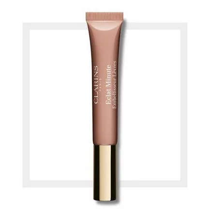 Clarins Gloss Lip Balm feltűnés perc színes 03 meztelen csillámlik, a boltban egy másik boltban