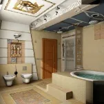 Baie de decorare colț și jacuzzi clasic și design modern, eliberarea 85