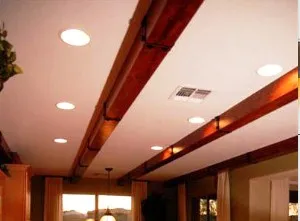 Grinzi decorative pe tavan, cu exemple de fotografii de interior, video