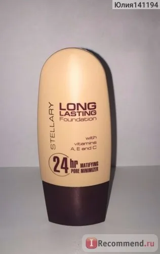 Тональний крем stellary long lasting foundation - «здається, я нарешті - то знайшла стійкий і (крем) Тональний крем stellary long lasting foundation - «здається, я нарешті - то знайшла стійкий і