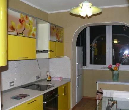Проектиране на малка кухня с хладилник - решения от kuhmastera