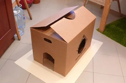 Къща котка със собствените си ръце от самоделно до сложни проекти, чертежи, инструкции