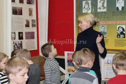 Tárlatvezetés az óvodáskorú gyerekek a múzeumban