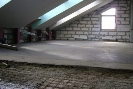 Etapele de turnarea unui podea de beton