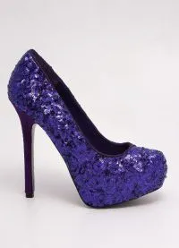 pantofi violet