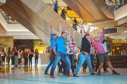 Flashmob - un flashmob la Moscova