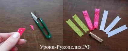 Прикраса на ободок і шпильки - уроки рукоділля (шпильки зі стрічок) Прикраса на ободок і шпильки - уроки рукоділля