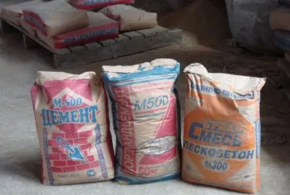 Питома вага цементу М400, М500, вага мішка цементу (можна дізнатися даної статті) Питома вага цементу М400, М500, вага мішка цементу