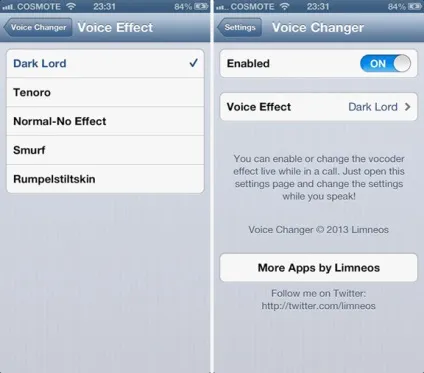 Твик voice changer дозволяє змінювати голос під час телефонної розмови, - новини зі світу apple (світу) Твик voice changer дозволяє змінювати голос під час телефонної розмови, - новини зі світу apple