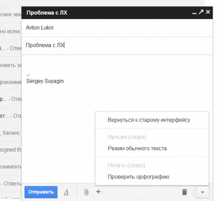 Gmail-leveleket egy új módon