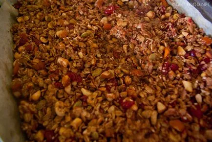 Granola sült müzli vagy hogyan granola