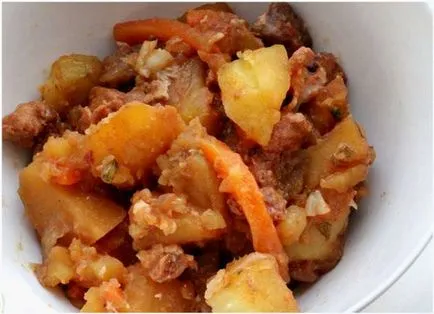 Індичка з картоплею в мультиварці (мультиварці) Індичка з картоплею в мультиварці