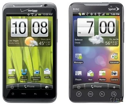 History Android HTC - mint volt