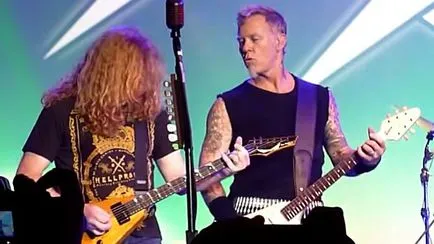 Ahogy Deyv Masteyn gratulált James Hetfield születésnapját cikk