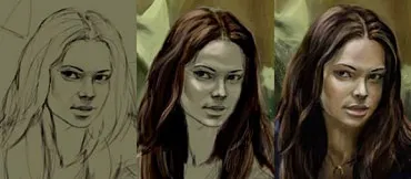 Урок малювання в corel painter на графічному планшеті wacom, соціальна мережа концепт-художників