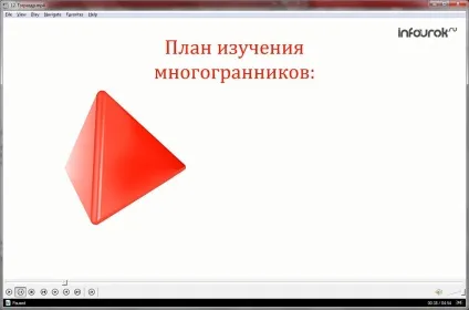 Урок «тетраедр»