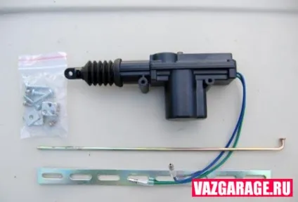 Установка активатора замку багажника лада калина (двері) Установка активатора замку багажника лада калина