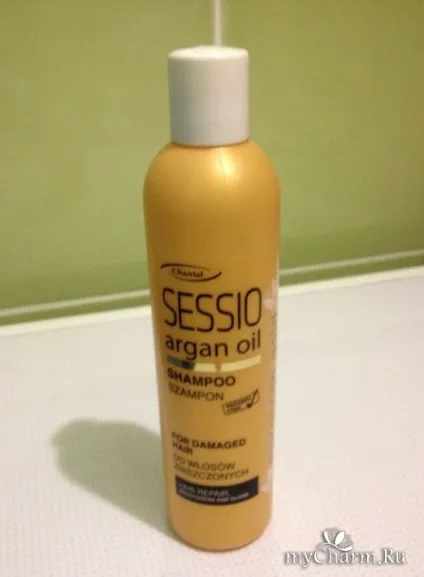 Зміцнення і відновлення волосся від шантани - chantal sessio argan oil