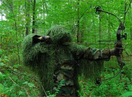 Как да направите свои собствени ръце рошав камуфлаж Гили (Ghillie) - влезте онлайн приложение -