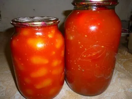 Hogyan lehet megőrizni a paradicsom ketchup chili recept savanyú, fotó, videó