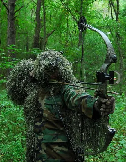 Как да направите свои собствени ръце рошав камуфлаж Гили (Ghillie) - влезте онлайн приложение -