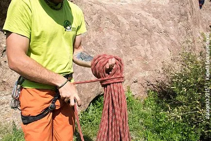 Hogyan kell megjelölni a kötelet