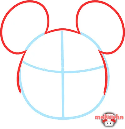 Hogyan kell felhívni Mickey Mouse szakaszok kezdők, milyen könnyű és egyszerű ceruza, toll