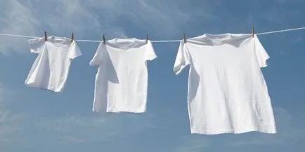Hogyan fehéríti lepedő - a fehérítő mosodai otthon - Tippek