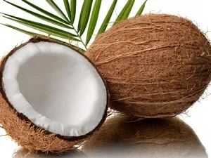 Как да отворите една калория кокос и полезни свойства