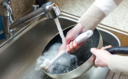 Cum să spele vasele din otel inoxidabil pentru o oglindă finisaj remedii populare pentru grăsime, negru,