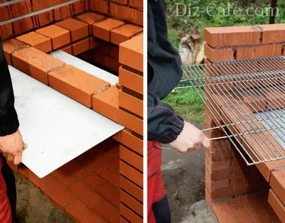 Cum de a construi un grătar din cărămizi cu mâinile lor toate despre BBQ caramida