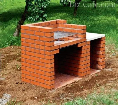 Cum de a construi un grătar din cărămizi cu mâinile lor toate despre BBQ caramida