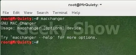 Как да променя Mac-адрес в Кали Linux